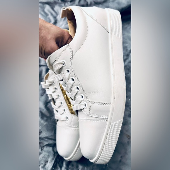 Women’s Christian Loubouton sneakers/trainers size 37 - Picture 6 of 8